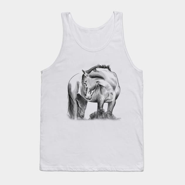 Horse Tank Top by JulietLake